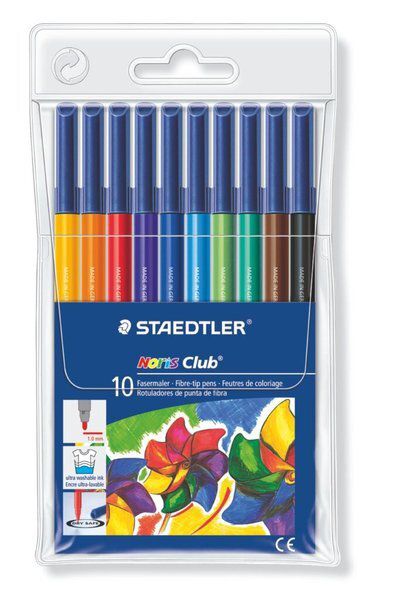 STAEDTLER Bâton de cire Noris Club, étui plastique souple de STAEDTLER Bâton de cire Noris Club, étui plastique souple de