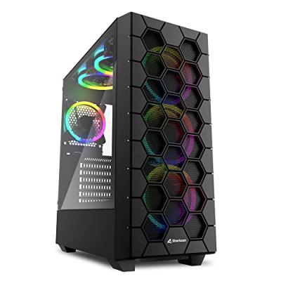 STGsivir PC Gamer Fixe, Ordinateur Gaming, RTX 3060 Ti 8Go, Core i7-11700KF jusqu'à 5.0 GHz